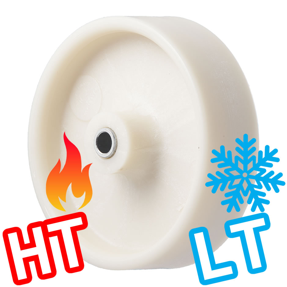 MHH100 - 80 Kg 100mm HIGH/LOW TEMP Glass Filled Nylon