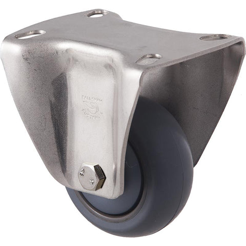 MJA75G/MSF <span>85 Kg Stainless Steel Fixed Plate 75mm Grey TPE</span>