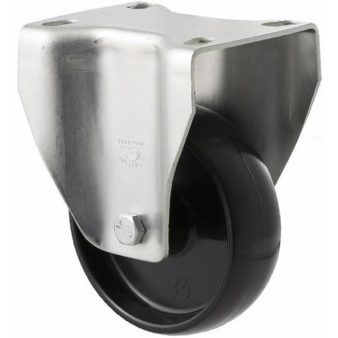 MNN100/MZF <span>150 Kg Fixed Plate 100mm Black Nylon</span>