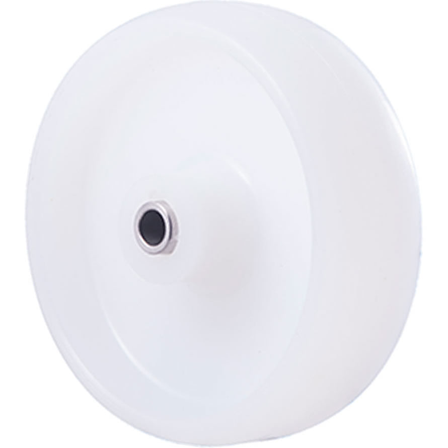 MNN100WS - 150 Kg Stainless Steel 100mm White Nylon