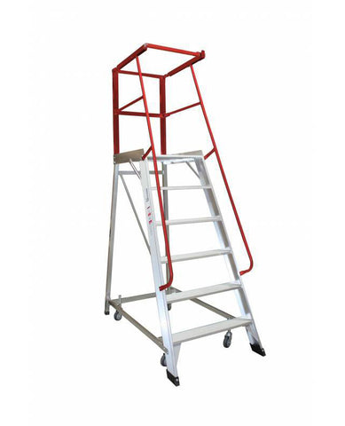 MONOP6 <span>150 kg Picker Ladder</span><span style="color: #ff2a00;"><strong>In-store pickup required</strong></span>