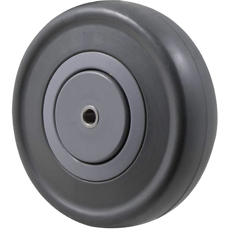 MSA125G - 150 Kg Stainless Steel 125mm Grey Rubber