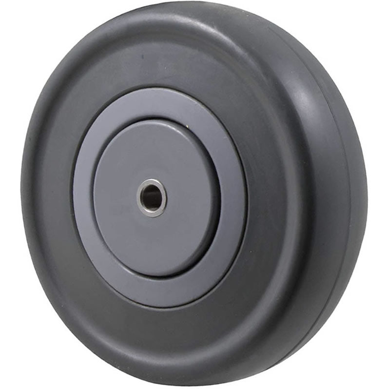 MSC125G - 150 Kg Stainless Steel 125mm Grey Rubber
