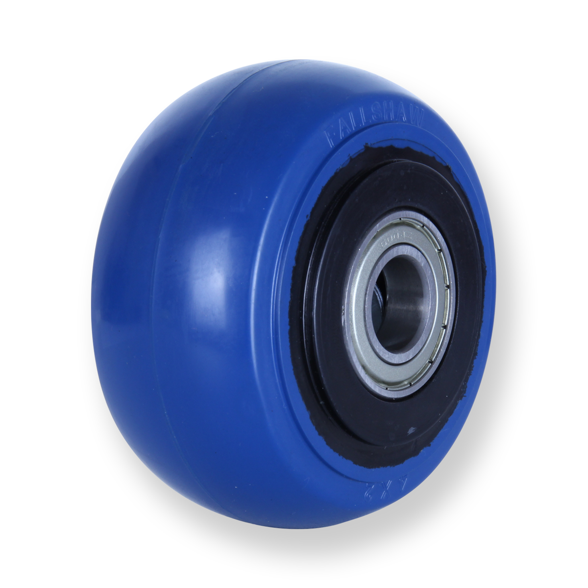 OBQ100 - 300 kg 100mm Blue Rubber