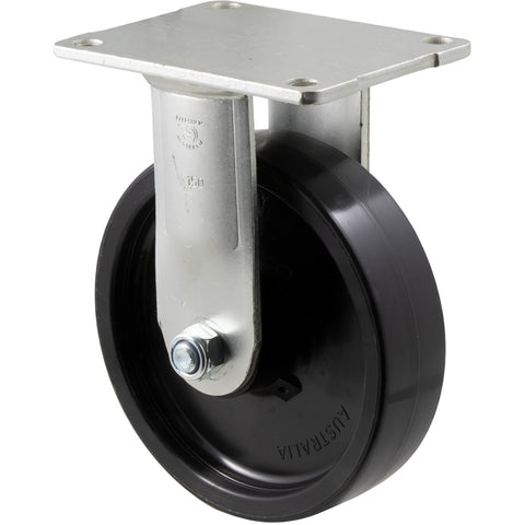 ONR150/HZF <span>450 Kg Fixed Plate 150mm Black Nylon</span>