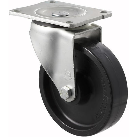 ONR150/OZP <span>450 Kg Swivel Plate 150mm Black Nylon</span>