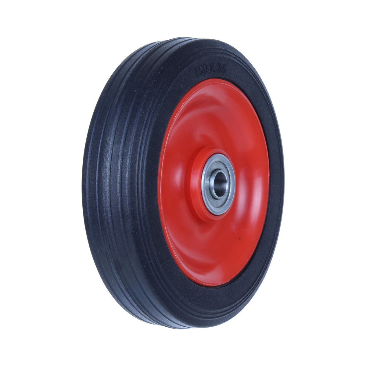 PRB150 - 75 kg 150mm Black Rubber