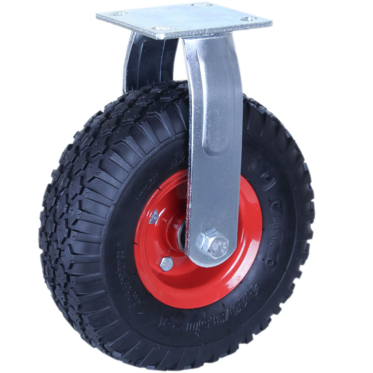 PZF350X4-FS - 100 kg Fixed 265mm Black MCP Puncture-Proof