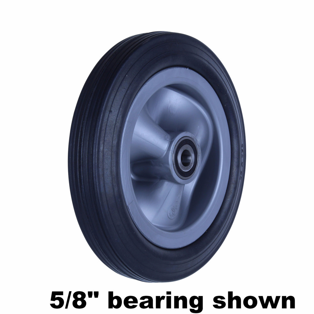 R250/50C-PRYQ20 - 150 Kg 250mm Black Rubber