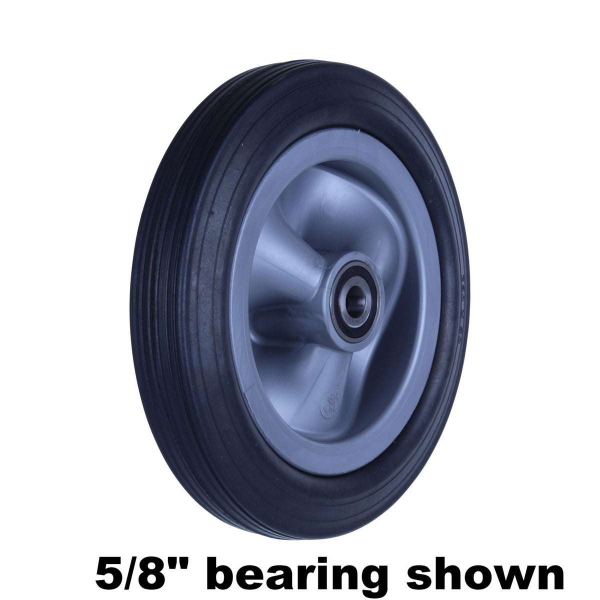 R250/50C-PRYQ20 - 150 kg 250mm Black Rubber