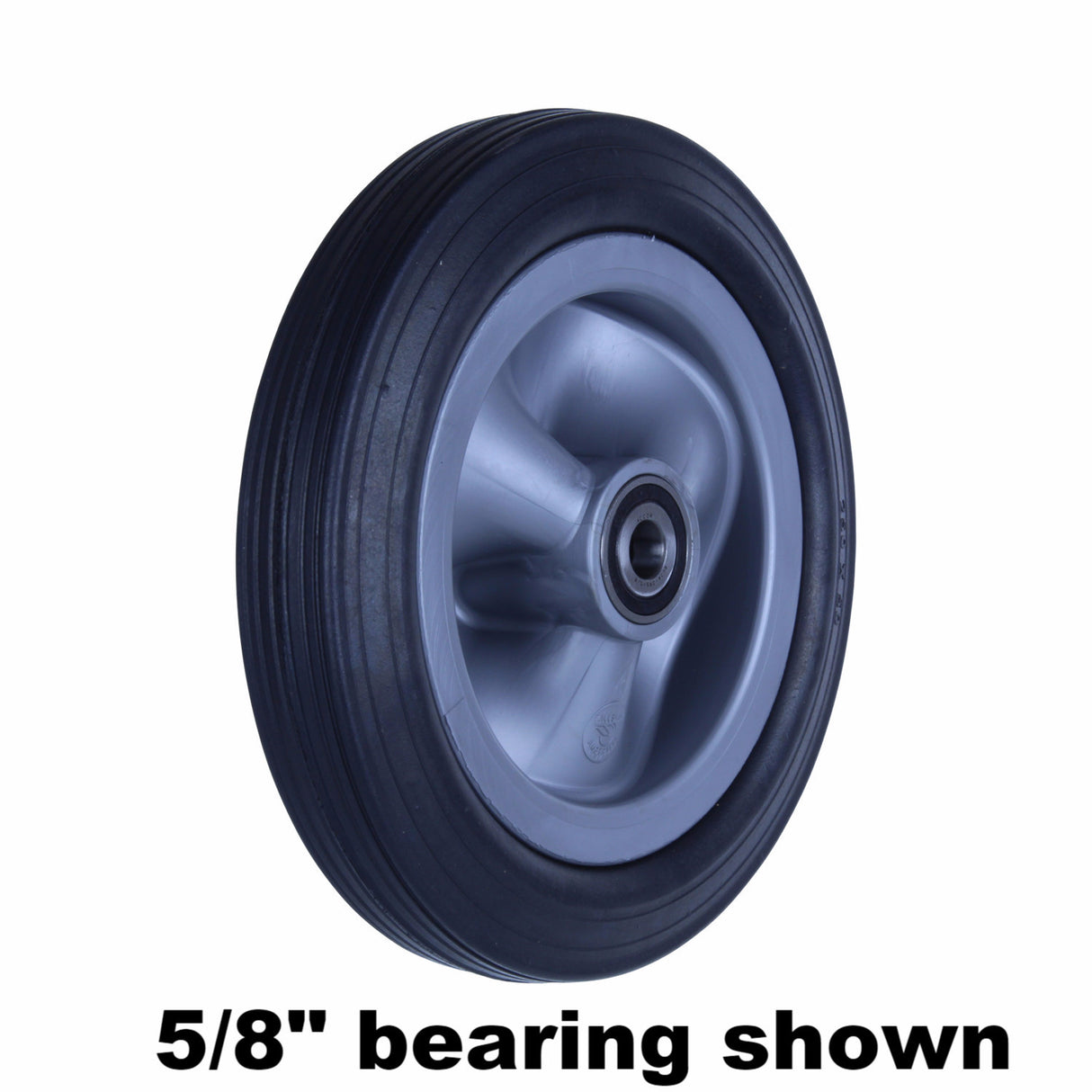 R250/50C-PRYQ34 - 150 Kg 250mm Black Rubber