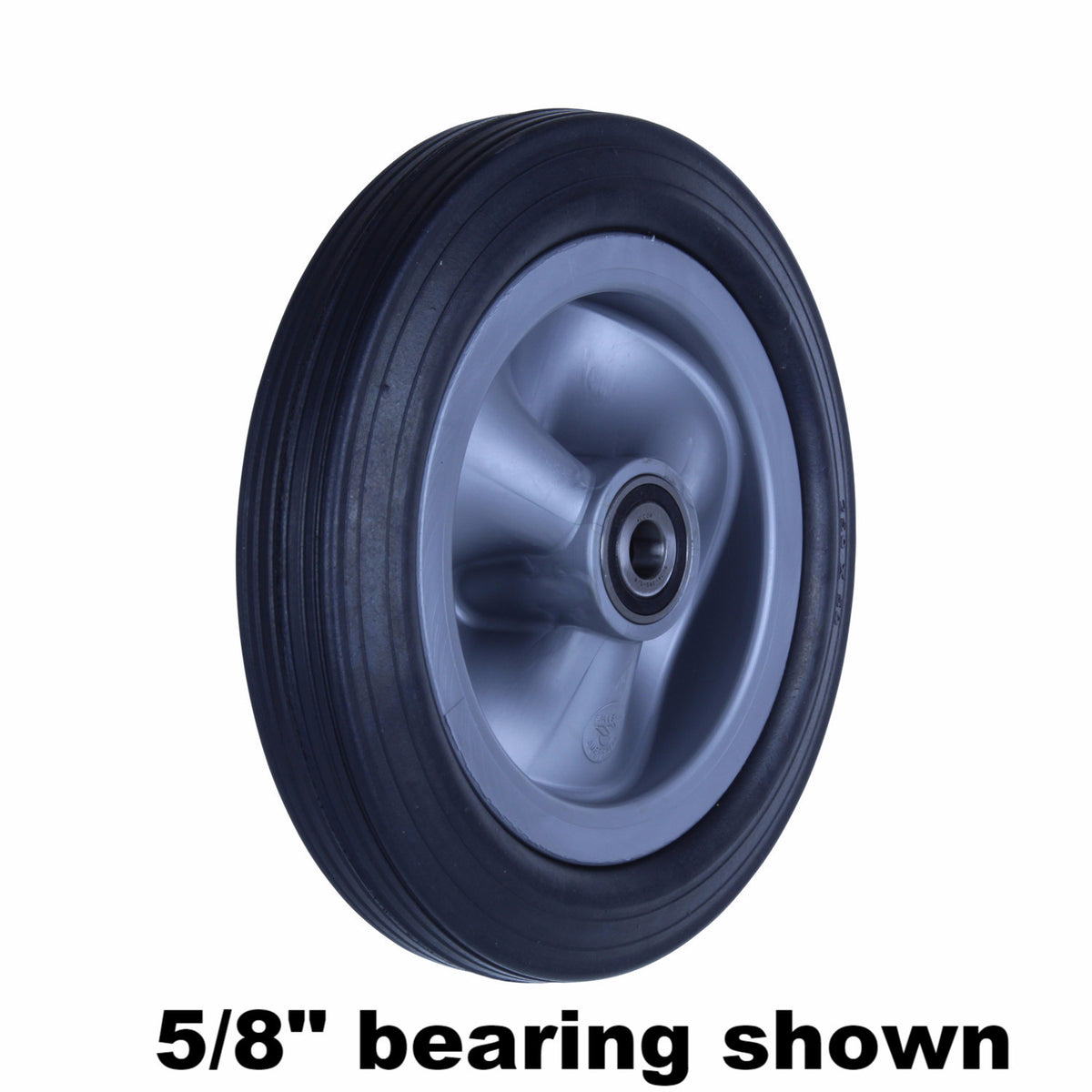 R250/50C-PRYQ34 - 150 kg 250mm Black Rubber