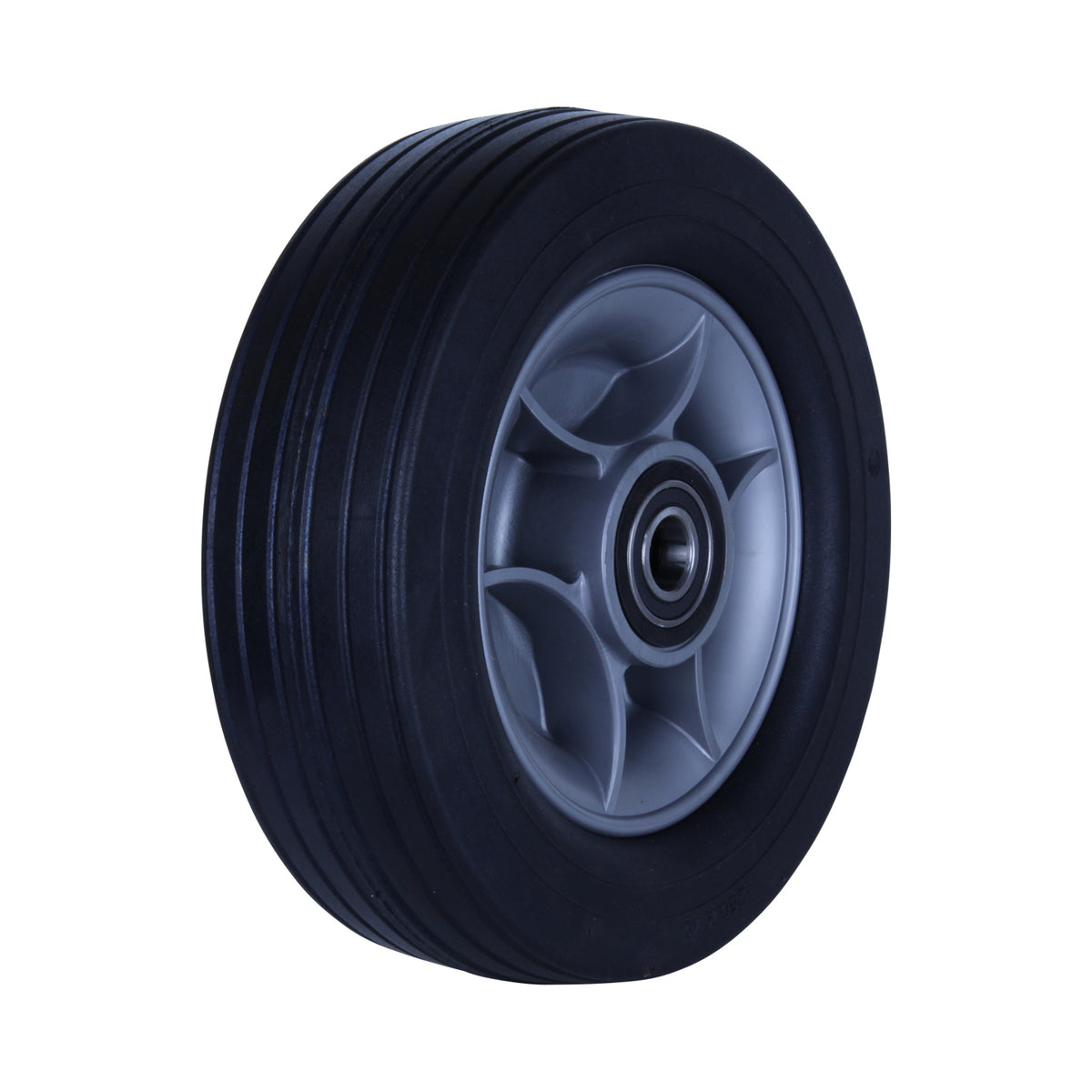 R250/75C-PRWQ25 - 180 kg 250mm Black Rubber