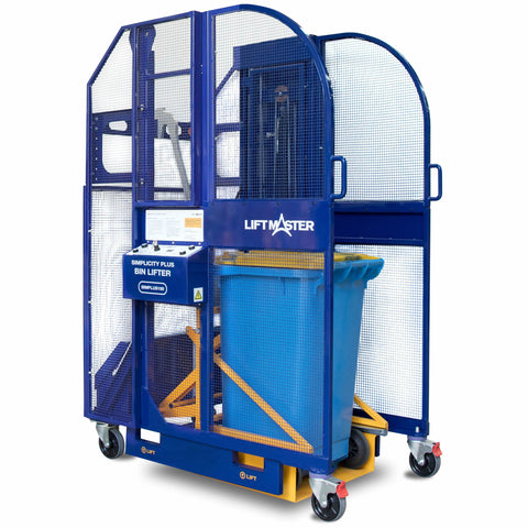 SIMPLUS150HY1500/1800 <span>150 Kg Electric Bin Lifter / Tipper </span><span style="color: #ff2a00;"><strong>In-store pickup required</strong></span>