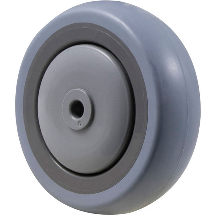 STQ100G - 100 kg 100mm Grey Rubber
