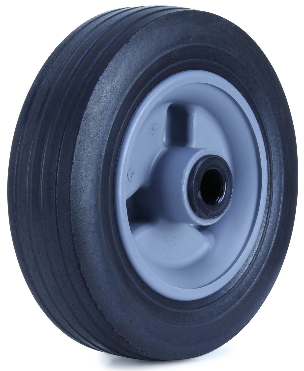 U200/60C-POYA20 - 135 Kg 200mm Black Rubber