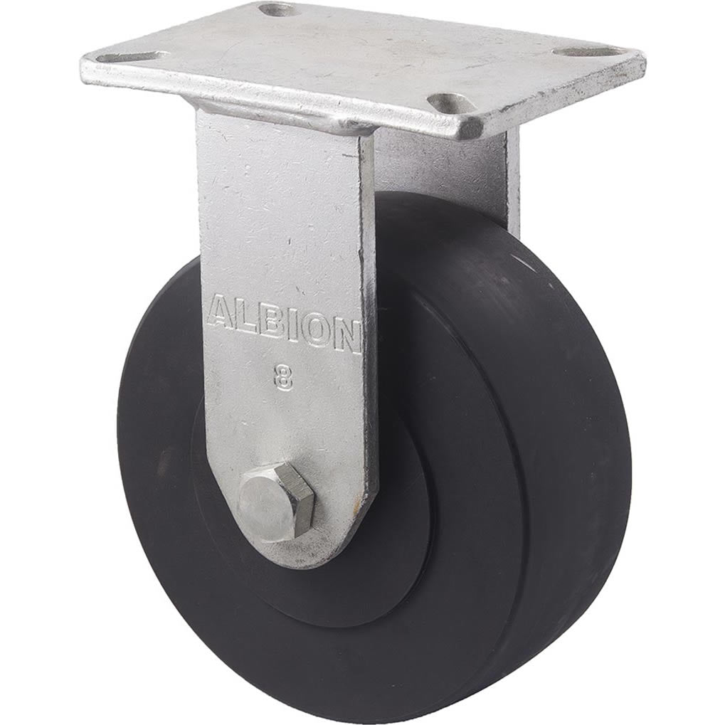 VXQ200/VZF - 2450 kg Fixed Plate 200mm High Impact Polymer