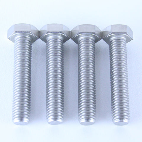 M12X60 S/S Set Screw Pack of 4 each