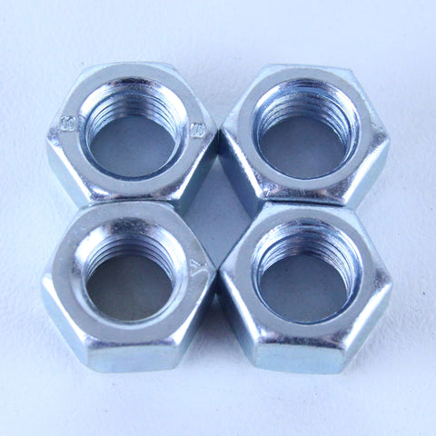 M12 Plain Nut Pack of 4 each