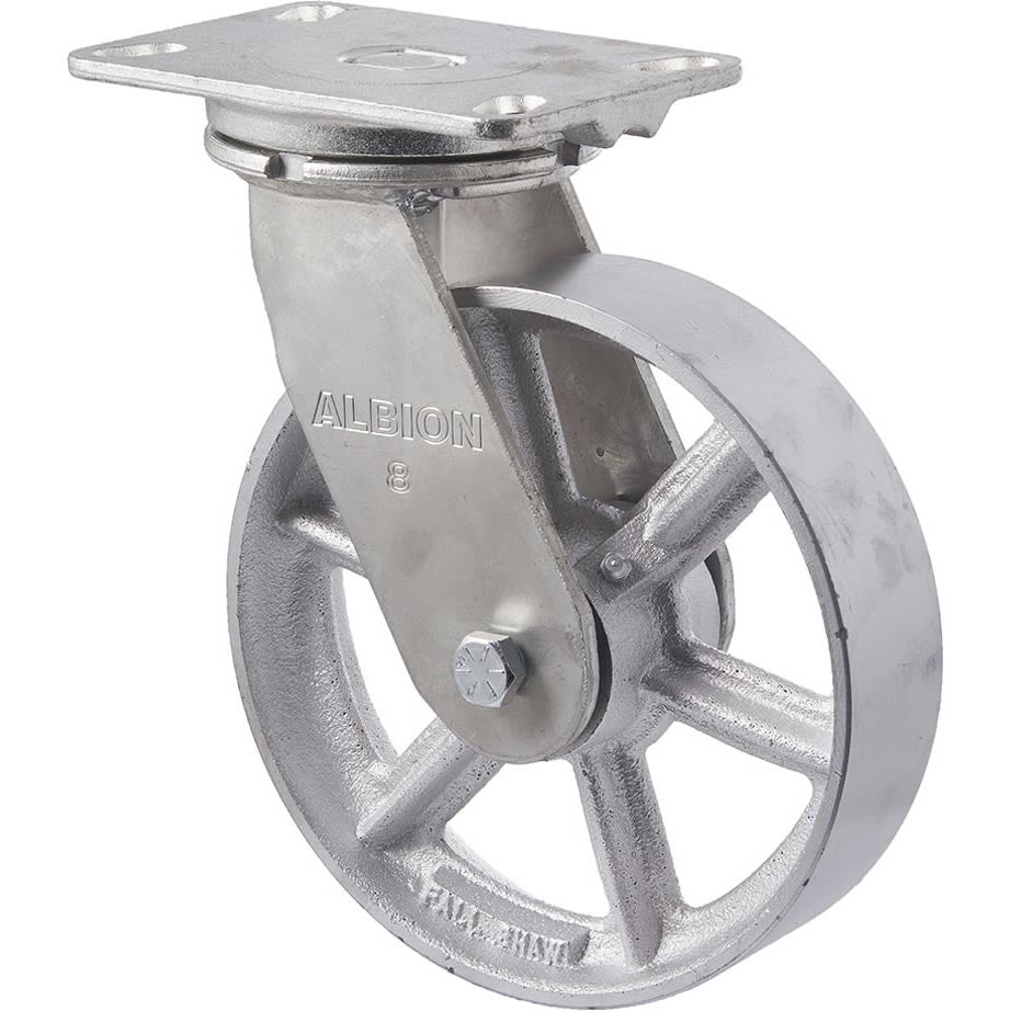 XCQ200/XZP - 820 Kg Swivel Plate 200mm Cast Iron