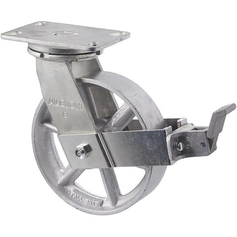 XCQ200/XZPBR <span>820 Kg Swivel Plate Brake 200mm Cast Iron</span>