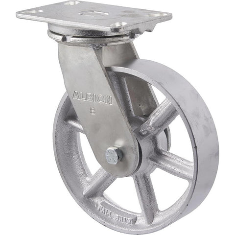 XCQ200/XZP <span>820 Kg Swivel Plate 200mm Cast Iron</span>