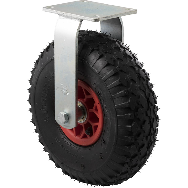 YSTR350/YZF - 140 kg Fixed Plate 265mm Black Rubber Pneumatic