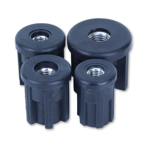 81/51/M16 <span> 51mm Round Stainless Steel Threaded Tube Insert</span>