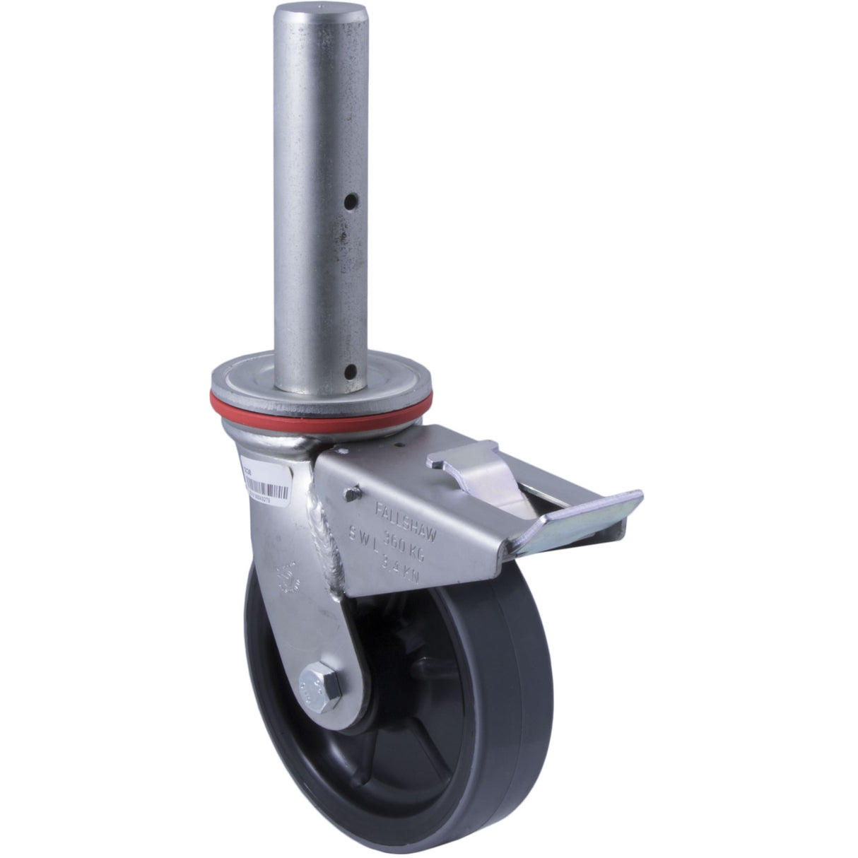 SC30 - 360 Kg Swivel Solid Stem Total Brake 150mm Polyurethane