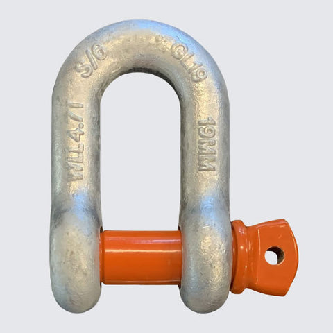20911 <span>12000Kg 12t 32mm Screw Pin Dee Shackle Grade S</span>