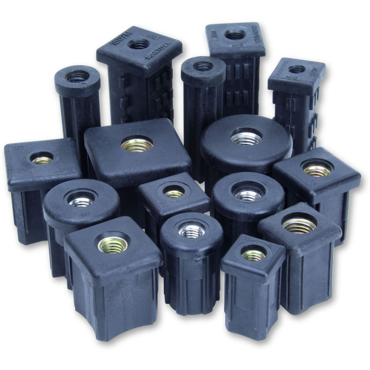 Center Height Insert Threaded Tube Inserts – Dandenong Wheels & Castors