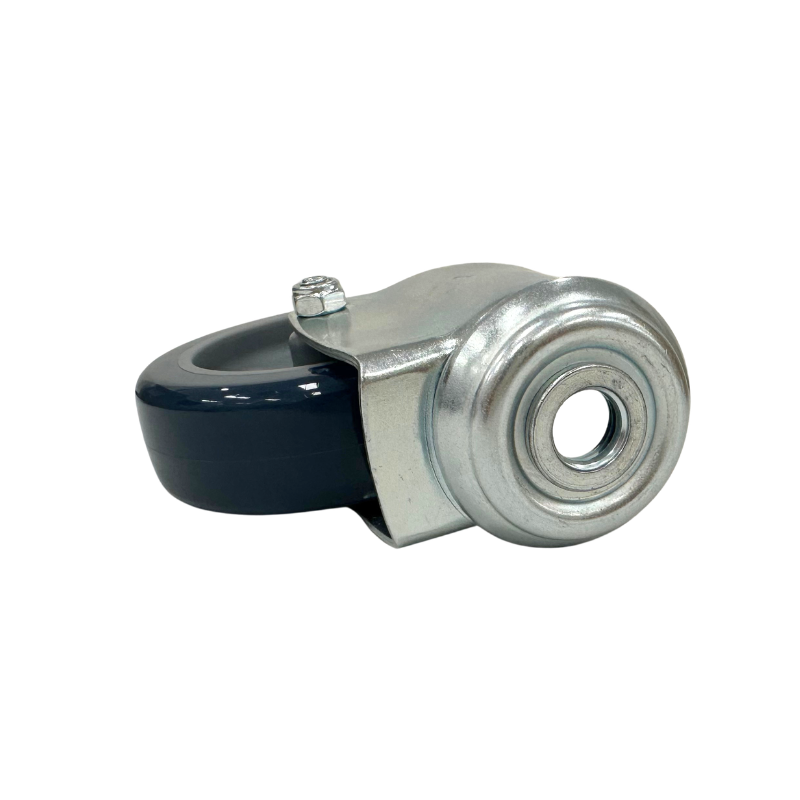 1470PAO075P30 - 60kg Bolt Hole Swivel 75mm Polyurethane