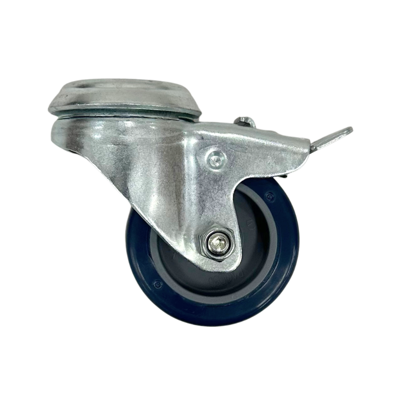 1475PAO050P30 - 40kg Bolt Hole Brake 50mm Polyurethane