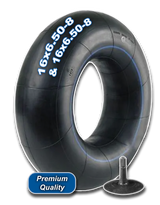 Spare Tube | 16x6.50-8 | Straight Valve