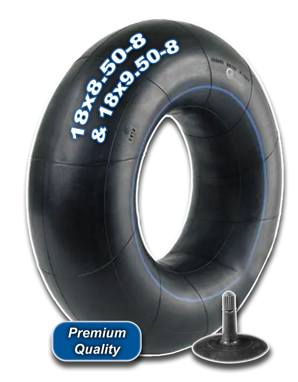 Spare Tube | 18x8.50-8 | Straight Valve