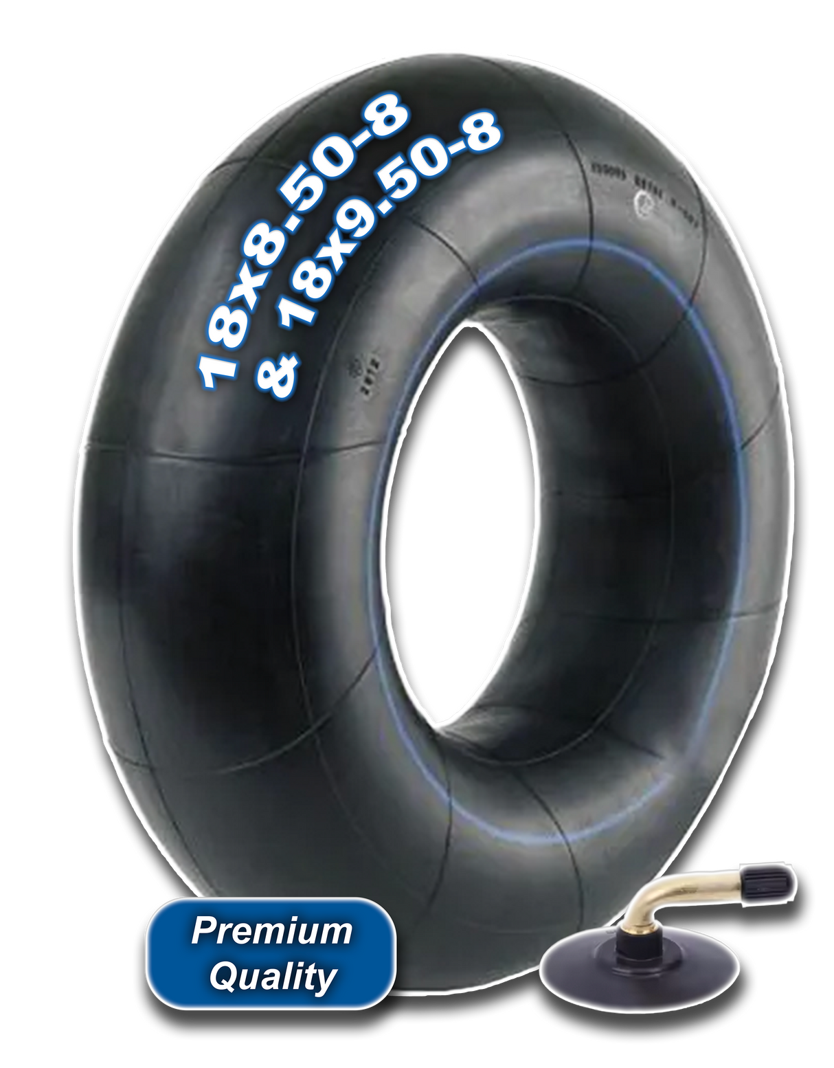 Spare Tube | 18x8.50-8 | Bent Valve