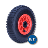 250X4LUG-PWA - 100 kg 220mm Plastic Centre Pneumatic Wheel