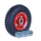 250X4LUG-SB - 120 kg 220mm Steel Centre Pneumatic Wheel