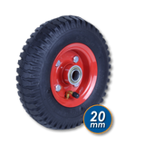 250X4LUG-SB - 120 kg 220mm Steel Centre Pneumatic Wheel