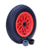 250X6IND-PWA - 110 kg 275mm Plastic Centre Pneumatic Wheel