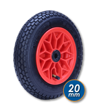 250X6IND-PWA - 110 kg 275mm Plastic Centre Pneumatic Wheel