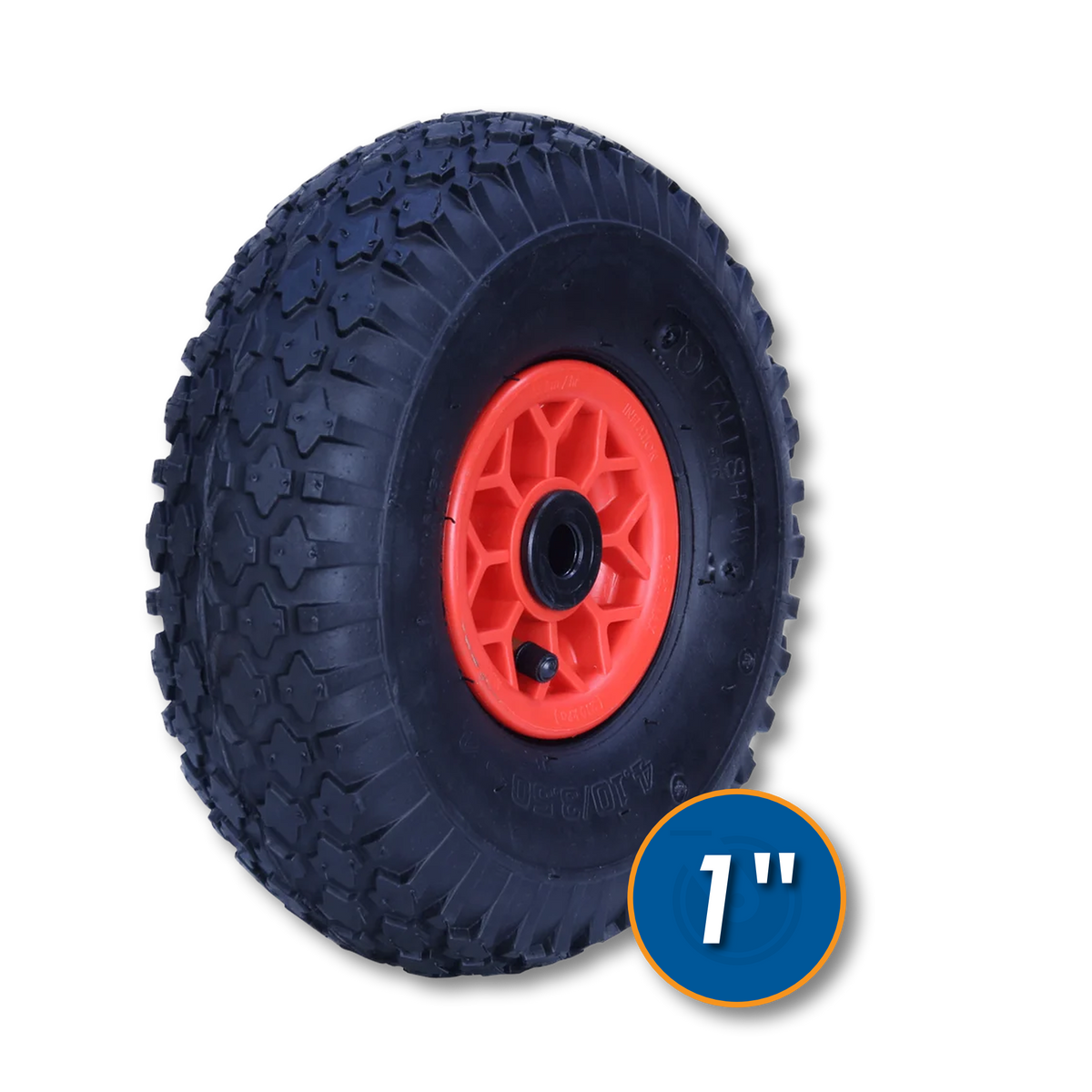 350X4STR-PWA - 140 kg 275mm Plastic Centre Pneumatic Wheel