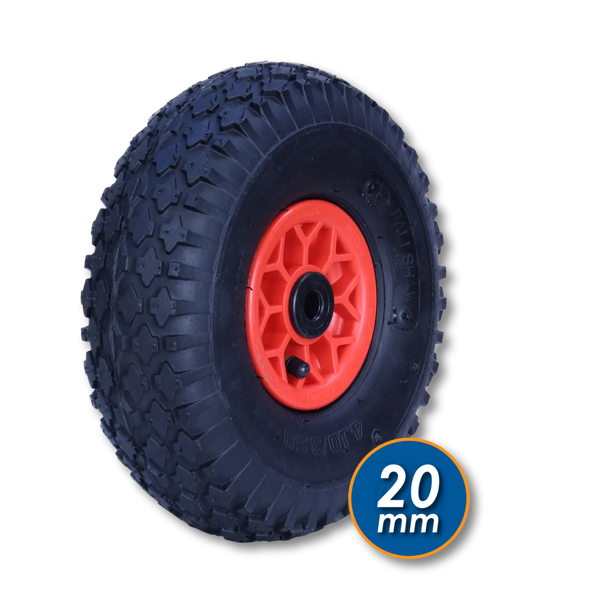 350X4STR-PWA - 140 kg 275mm Plastic Centre Pneumatic Wheel