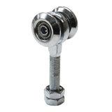 CAR-35-2W - 35MM Overhead Track 2 Wheel Steel Carriage - 70kg Capacity