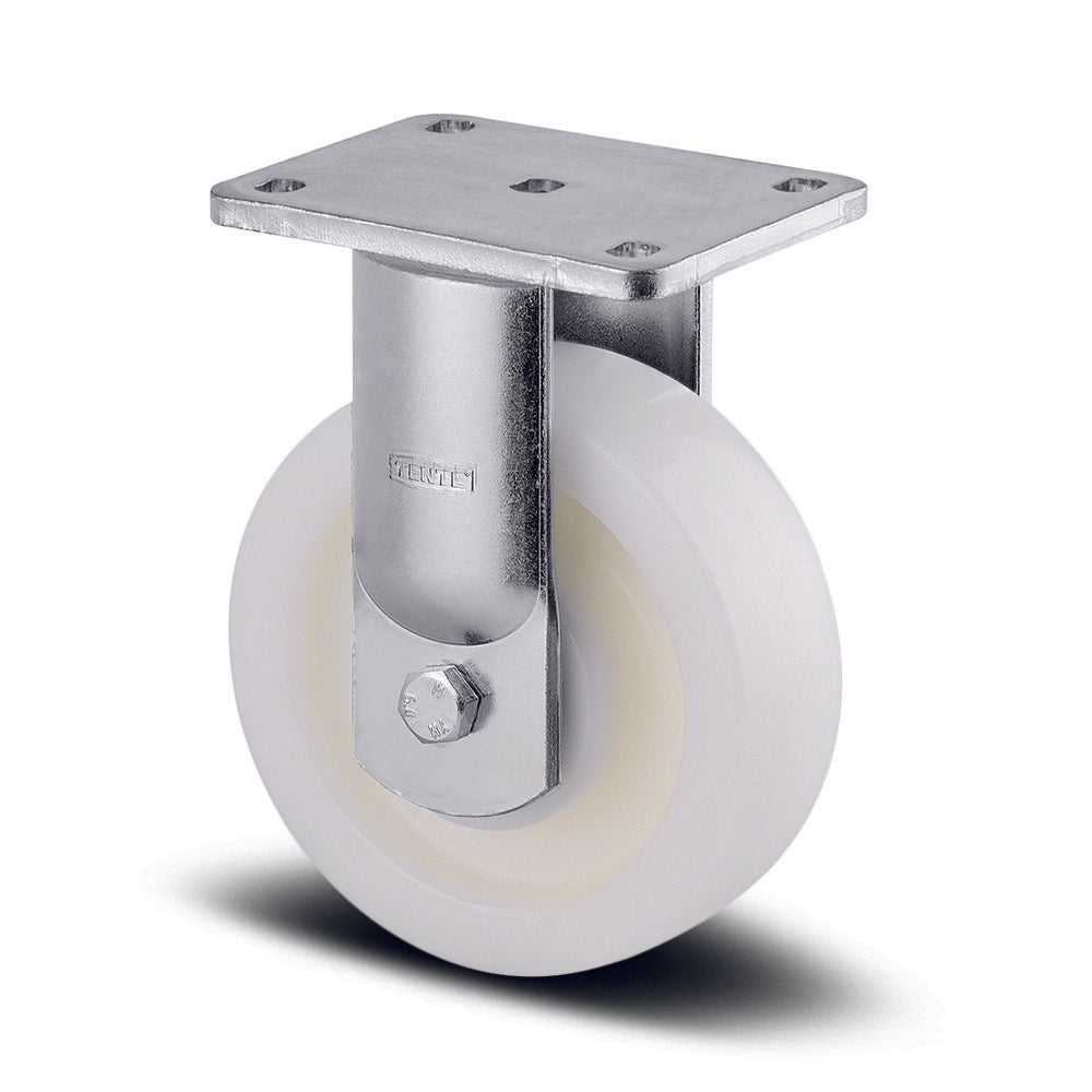 9688TOP200P63 - 1000 Kg Fixed Plate 200mm Nylon