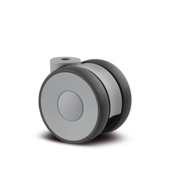 5920PJI075L51-G 70 kg Swivel 75mm Twin Wheel TPE