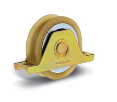 926 PSON 150 kg 90mm 20mm Round Groove Polyurethane Coated