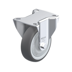 Blickle PATH Series 100mm Fixed Plate Polyurethane Castor - 200kg
