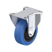 Blickle EasyRoll POEV Elastic Blue Rubber Castors