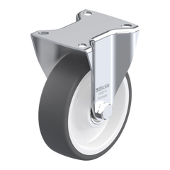 Blickle POTH Series 125mm Fixed Plate Polyurethane Castor - 350kg